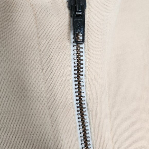 1980s Claude Montana Vintage Wool Dress in Ivory Size 4 - Picture 6 of 14